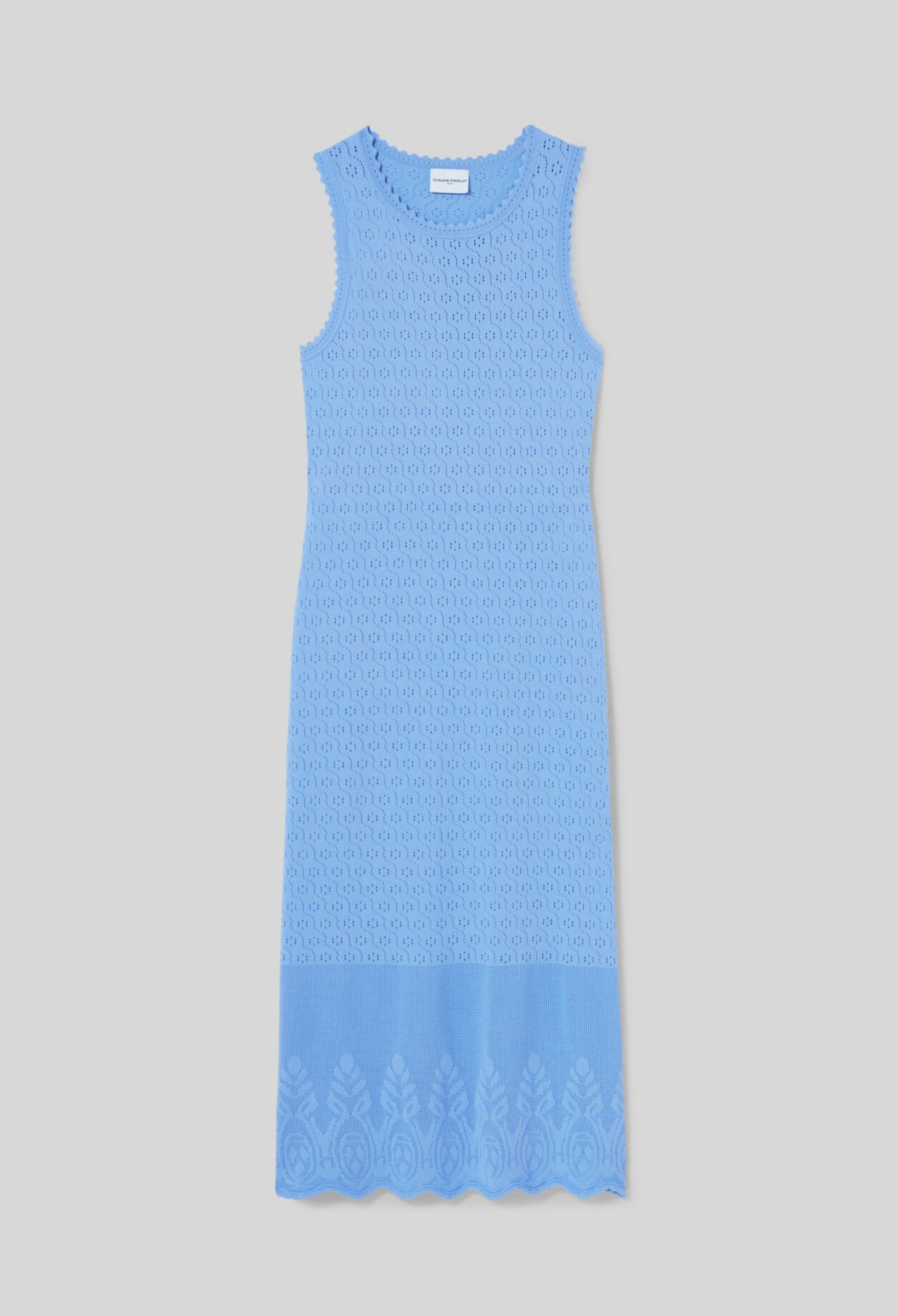Mid-length knitted dress