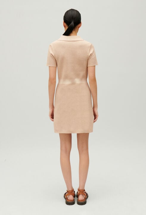 Knitted short dress