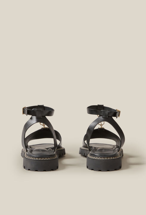 Leather sandals