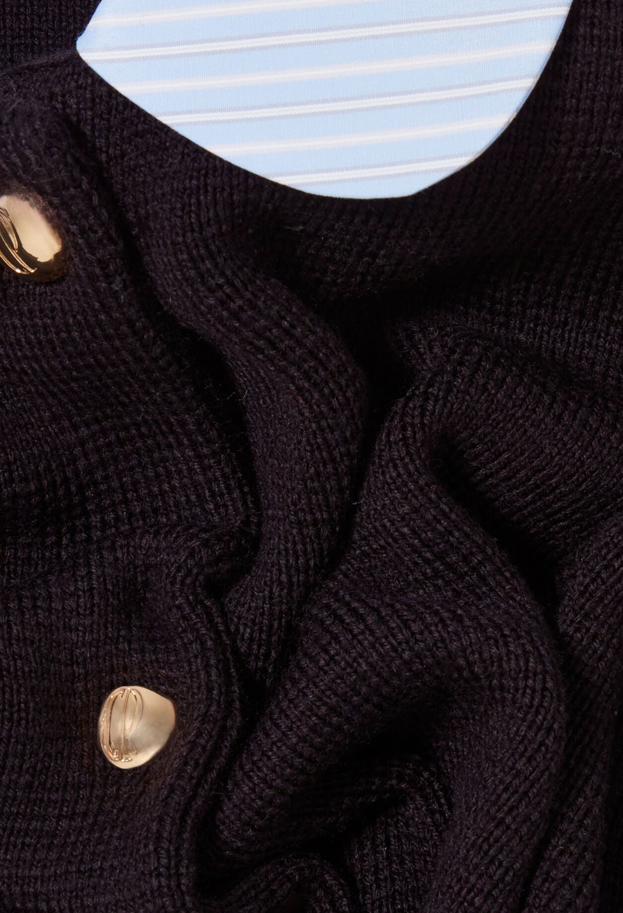 Collared cardigan