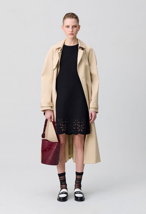 Short Dress in Fine Knit