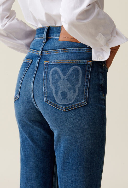 Toto Jeans with logo on back pocket