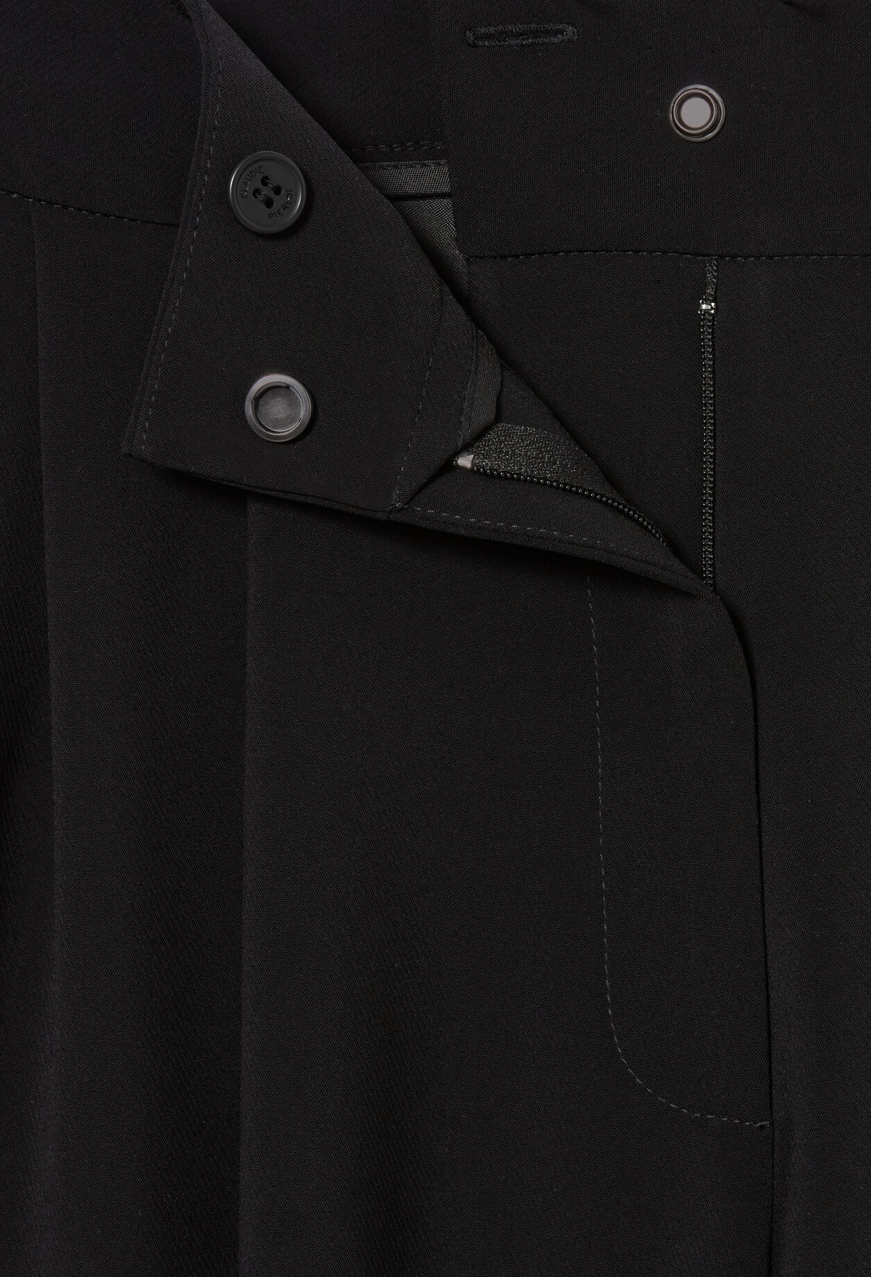 Tailored straight wide trousers