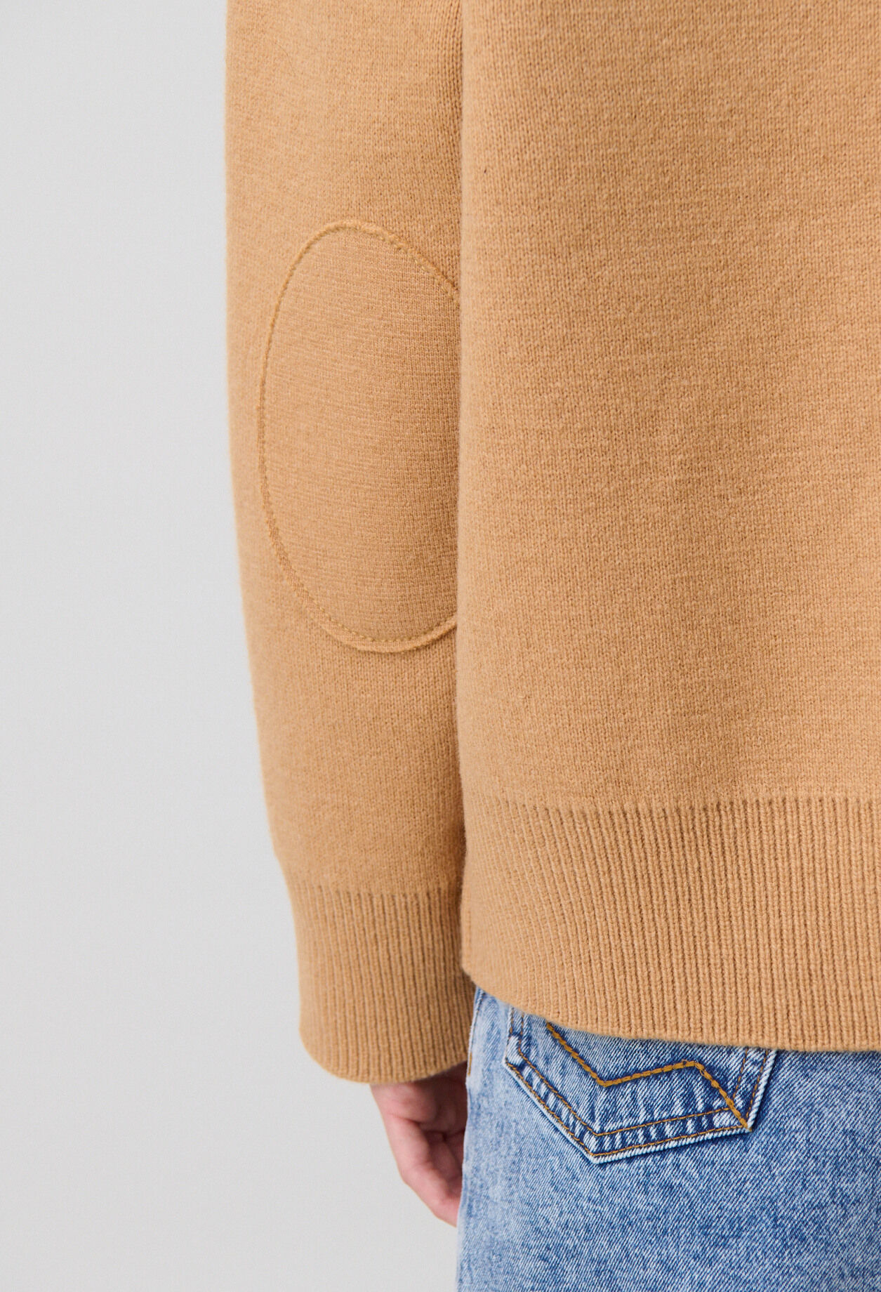 Oversized knit cardigan