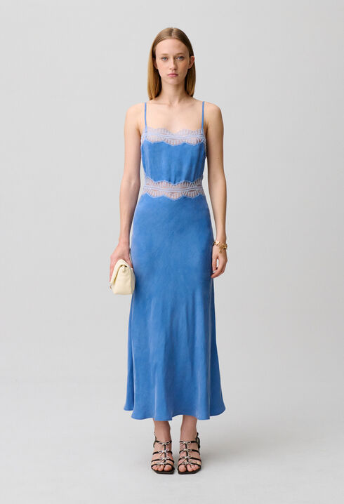 Long lace dress