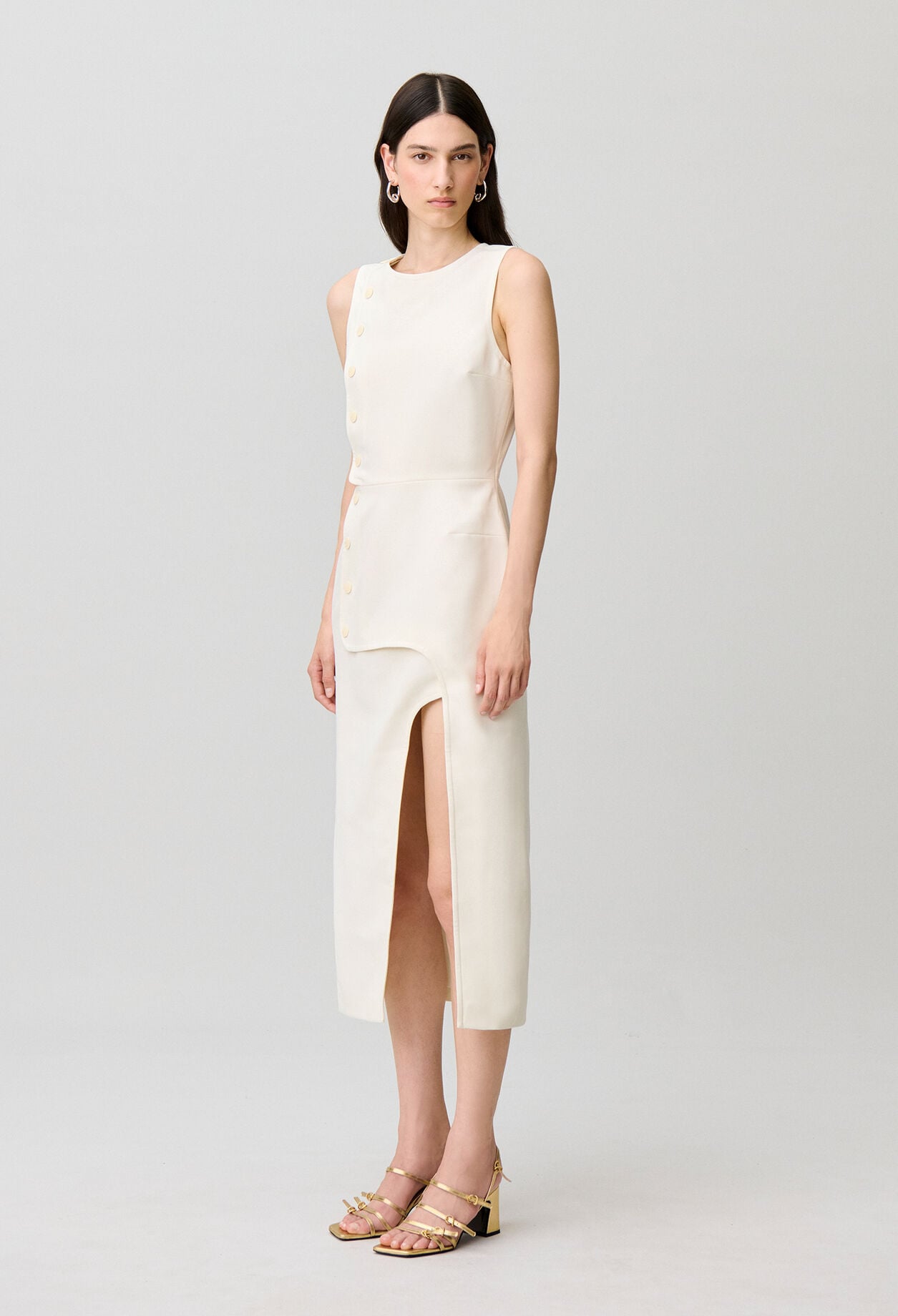 Sleeveless maxi dress