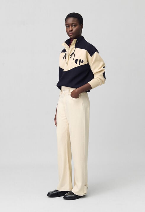 Minimum half-zip sweatshirt