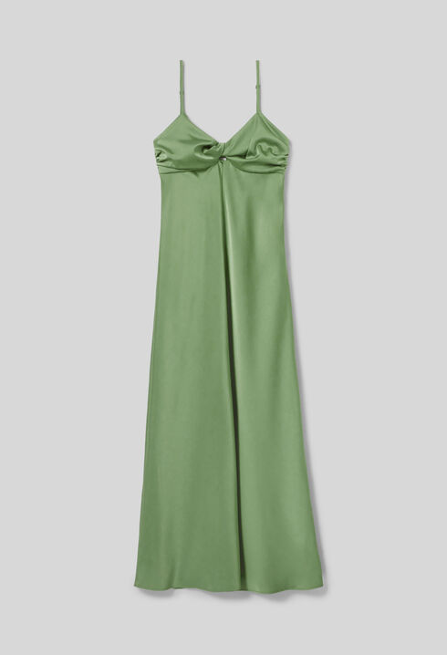 Satin Maxi Dress