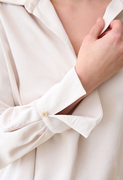 Floaty pleated blouse