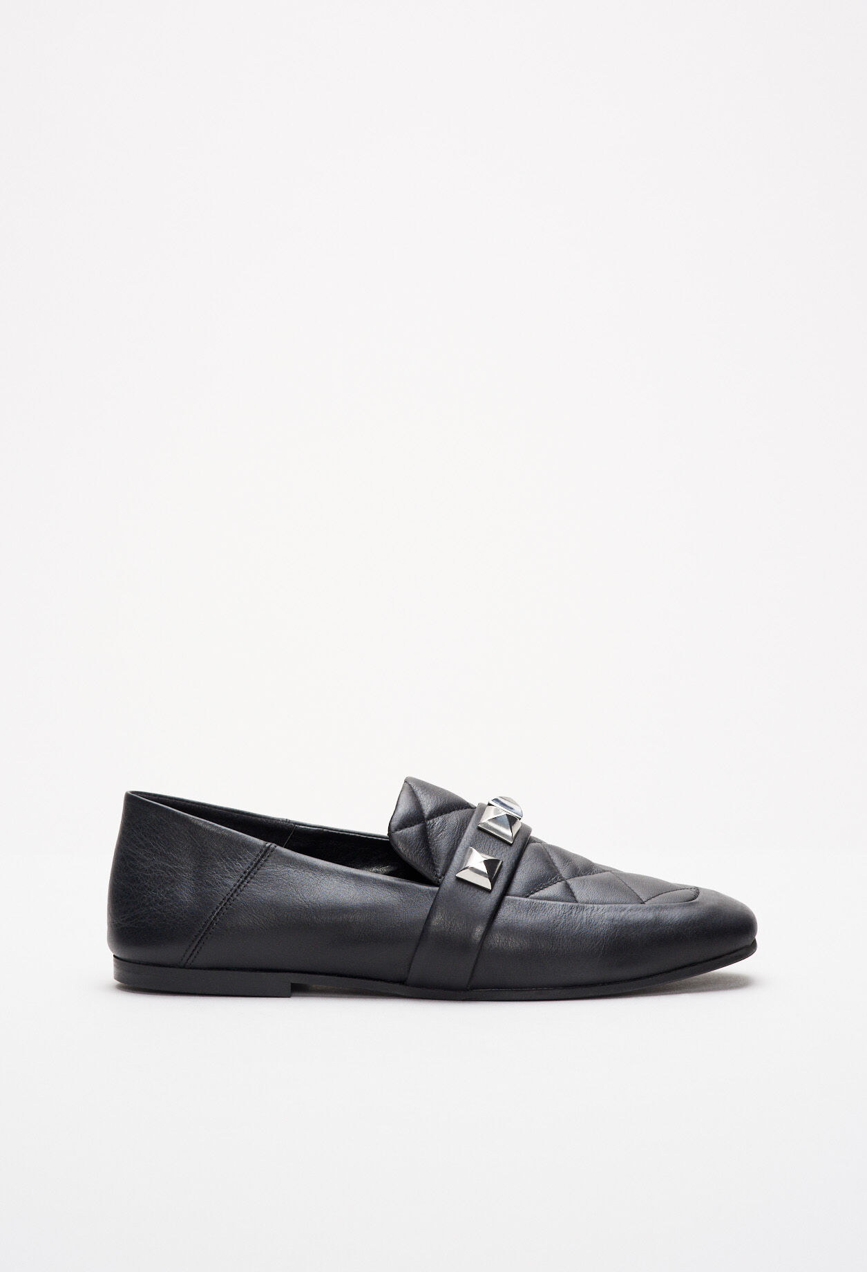 Studded moccasins