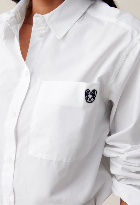 White Toto Jean shirt