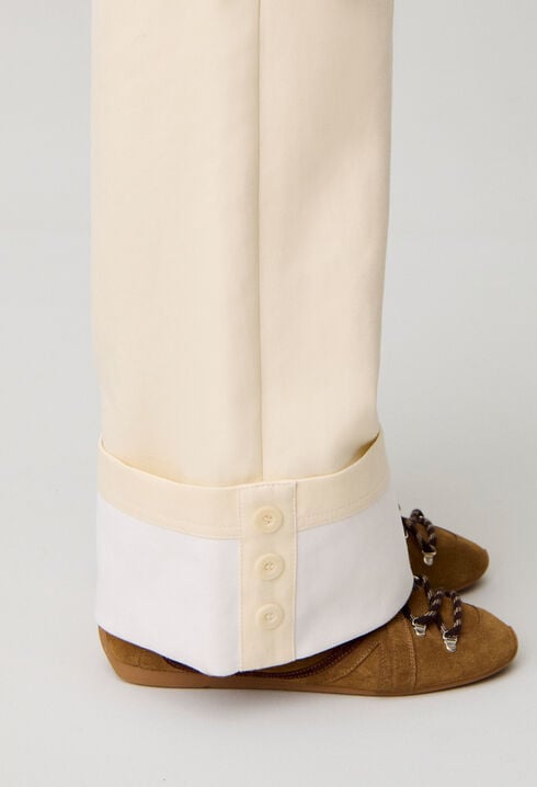 Straight Leg Denim Jeans