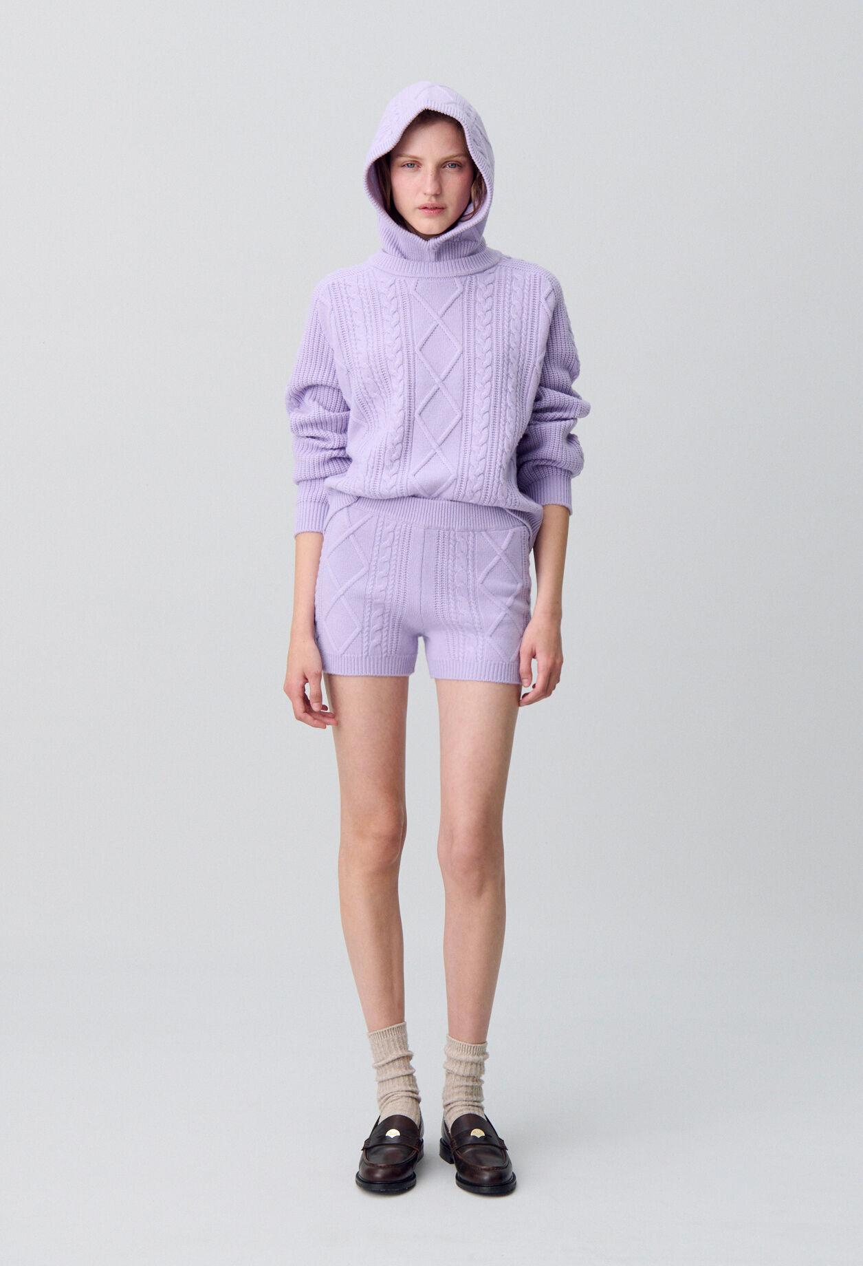 Short Knit Cardigan