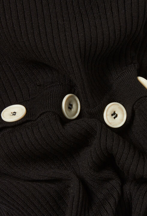 Mid-length knitted dress