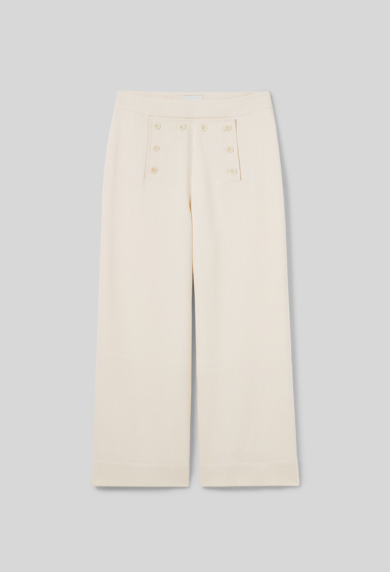 Straight-Leg Sailor Trousers