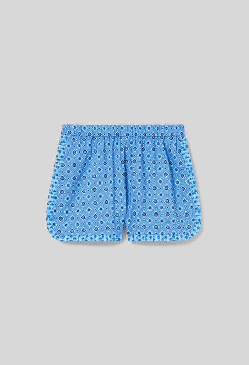 Printed Flowing Shorts