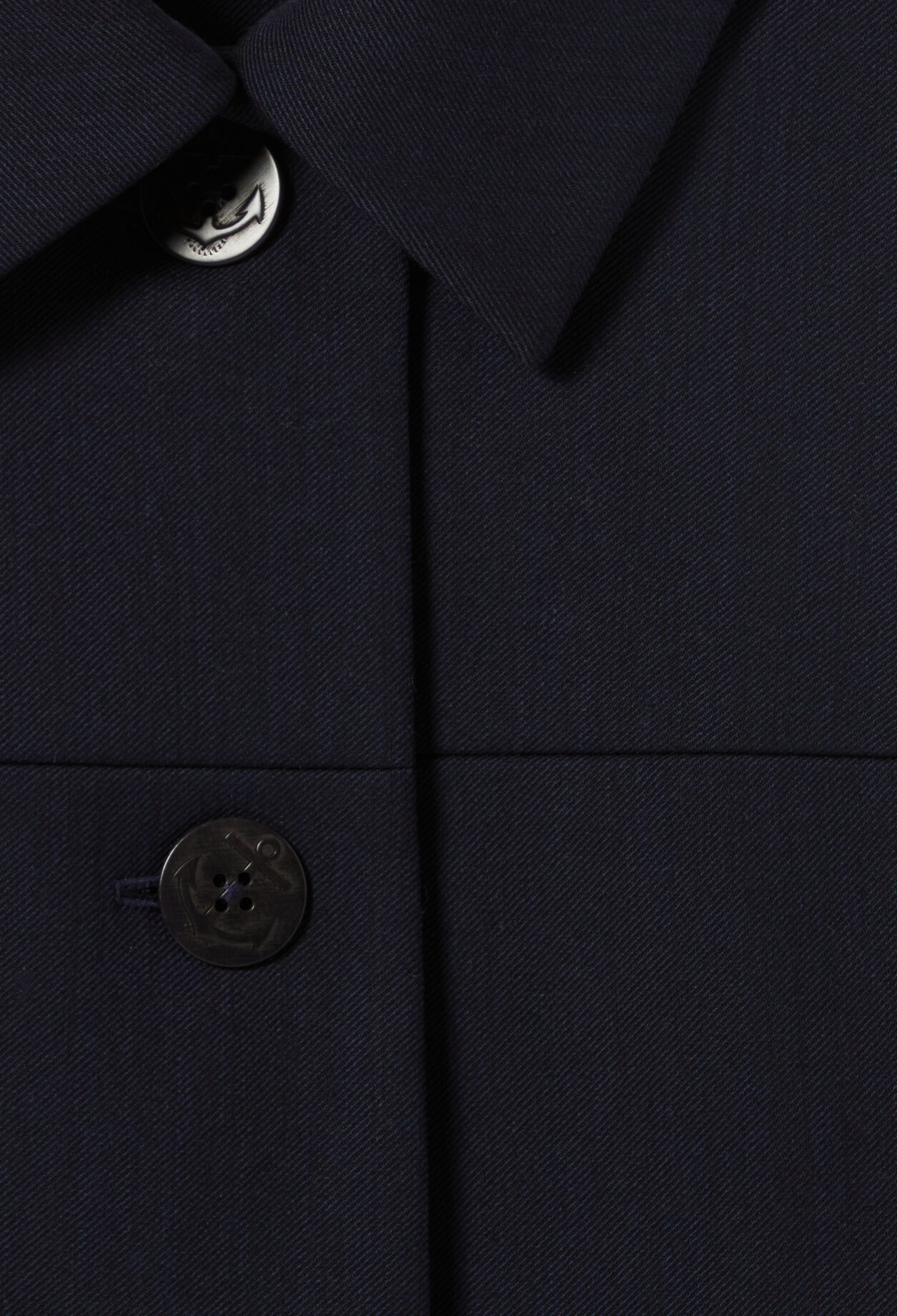 Navy boxy jacket