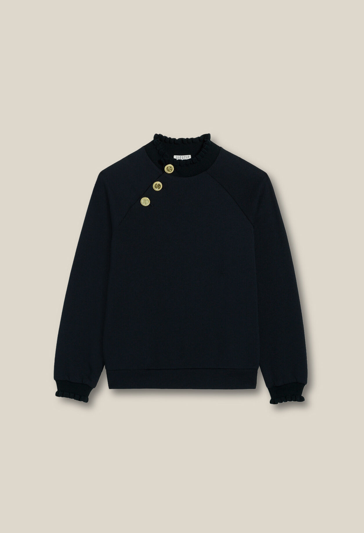 Short sweatshirt