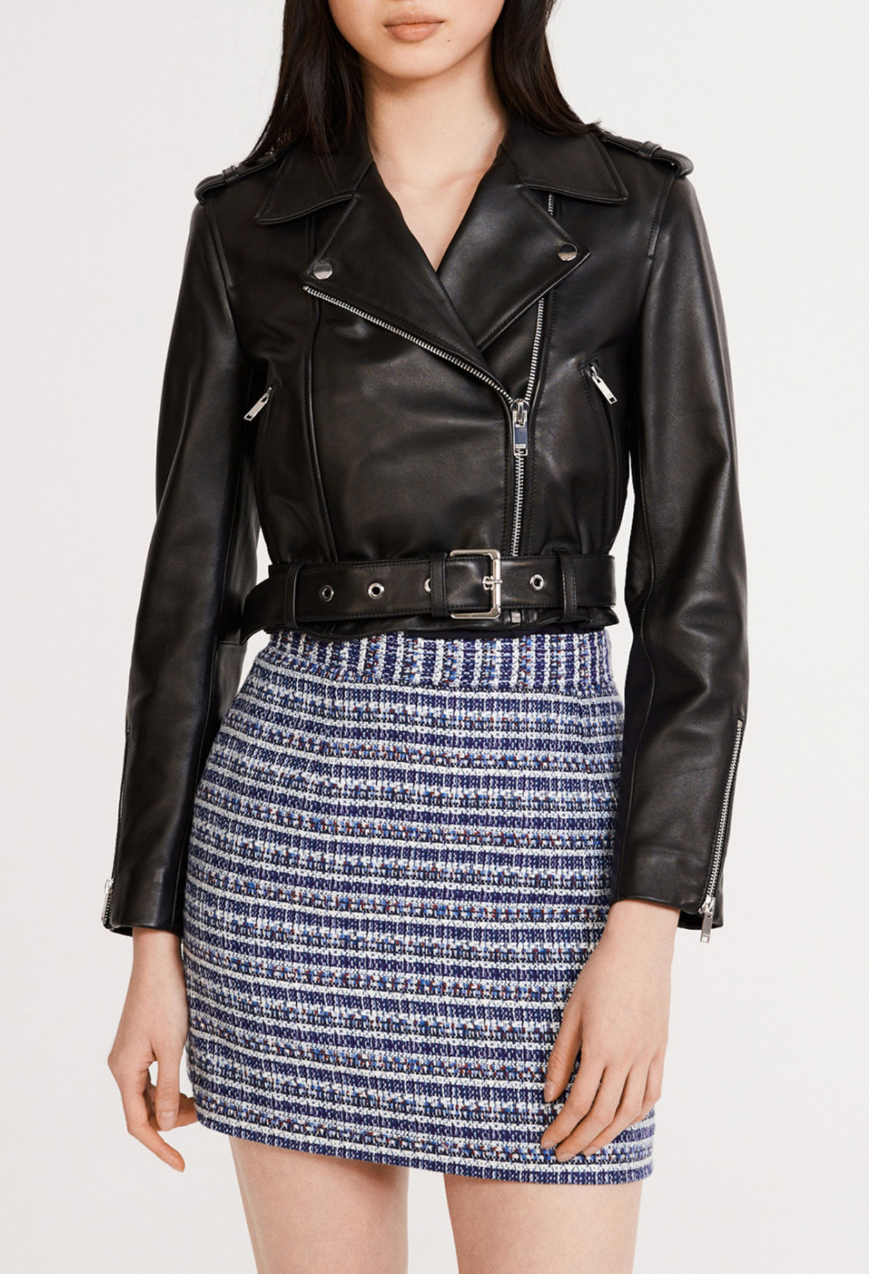 Eco-friendly leather jacket