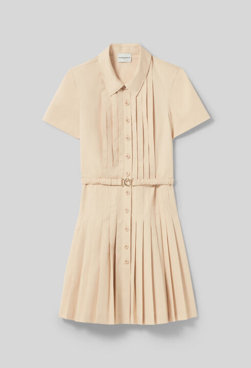 Short buttoned dress