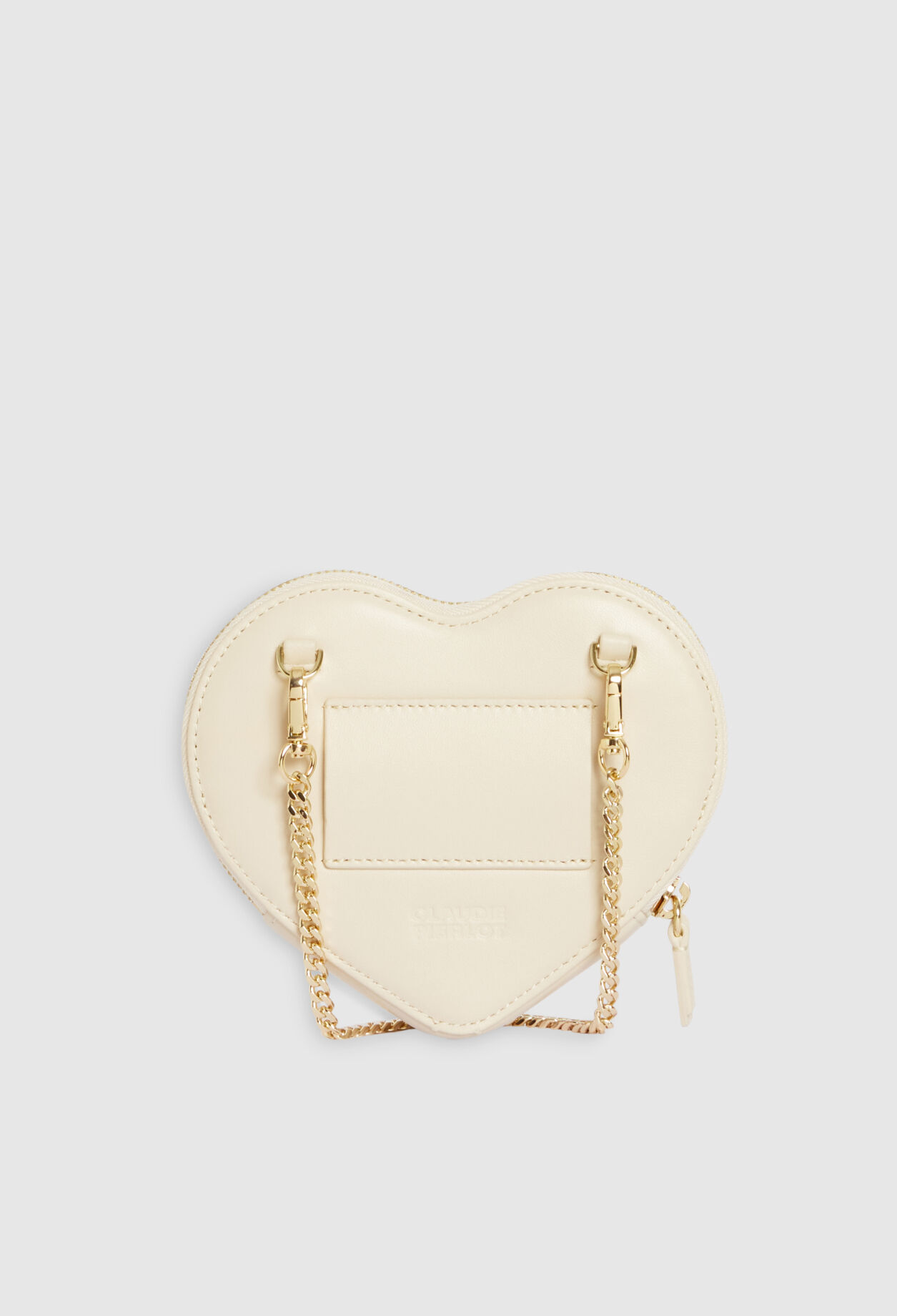 Small heart bag in leather