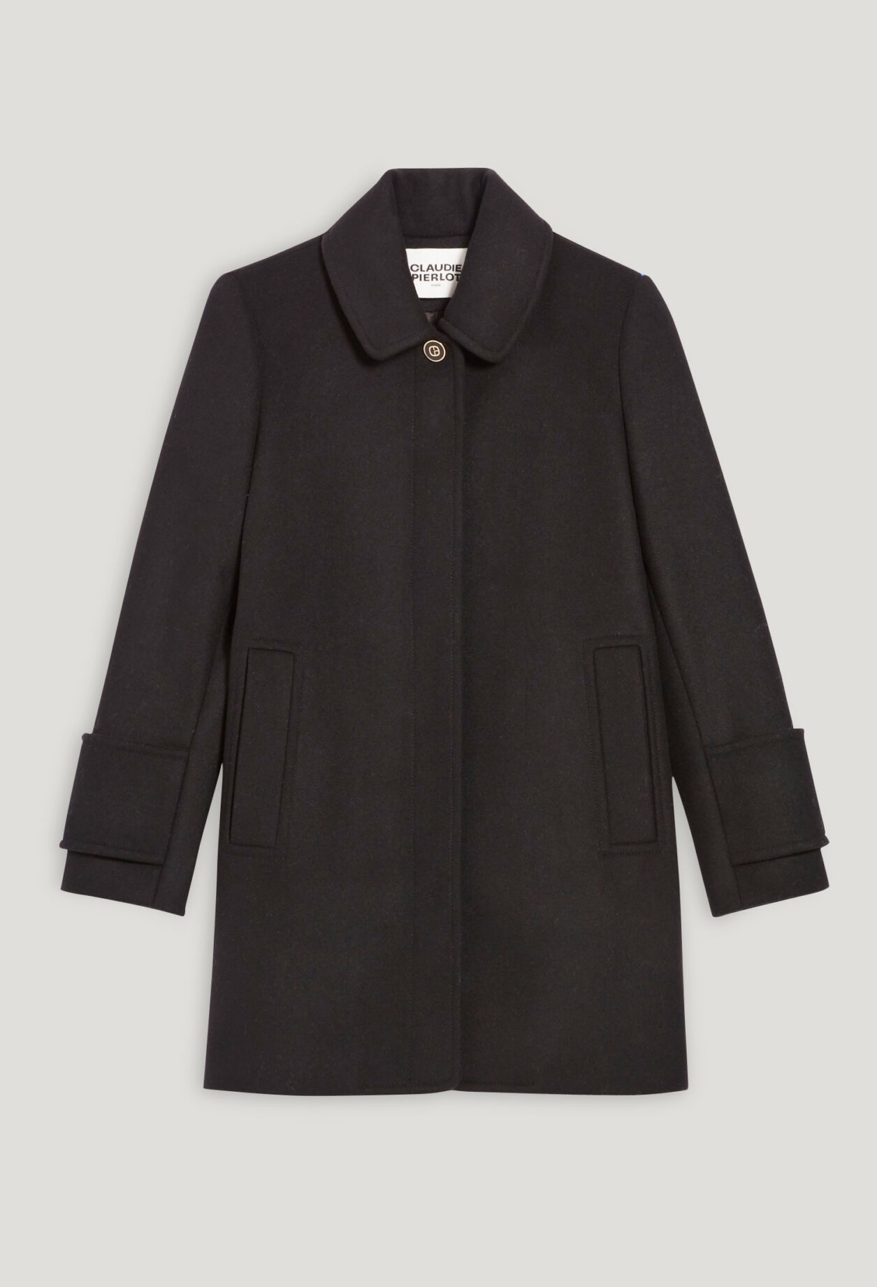 Peter Pan collared coat