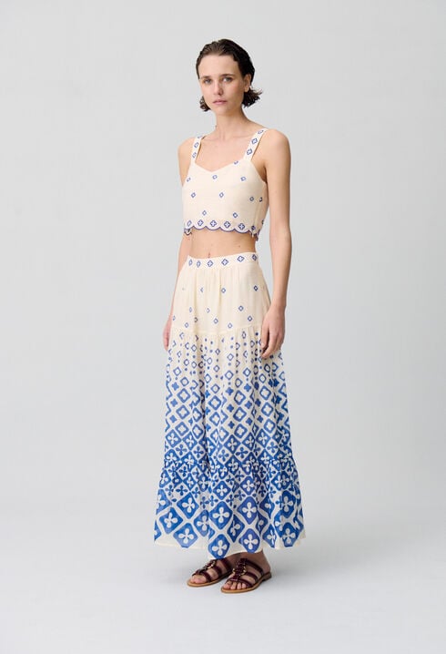 Provençal Long Skirt