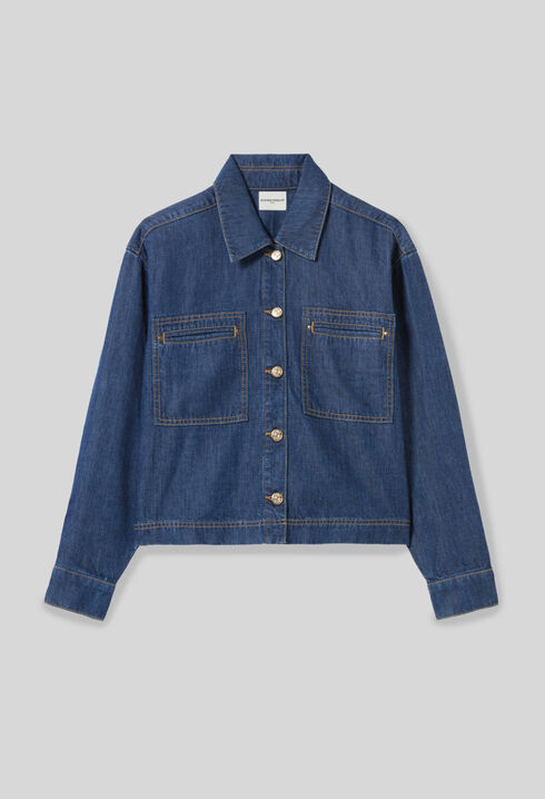 Oversized Denim Shirt