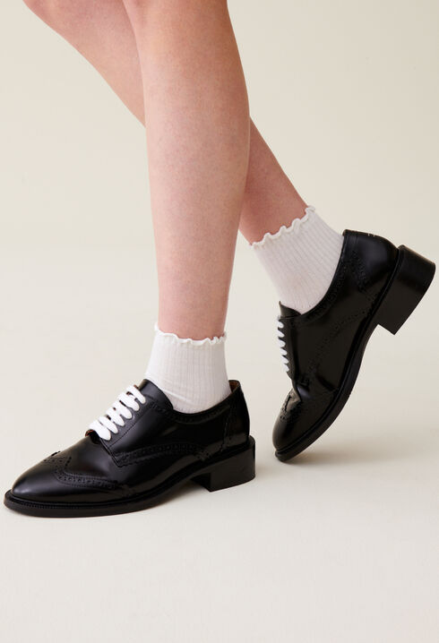 Patent Leather Derbies