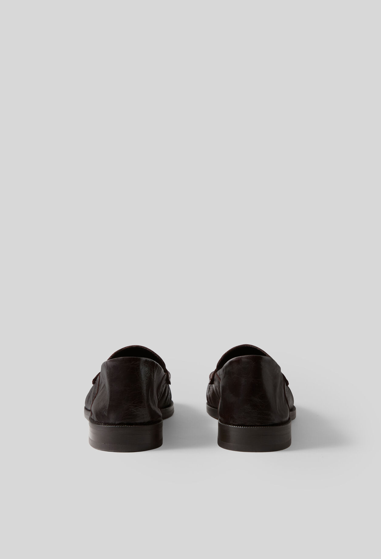 Patent leather loafers