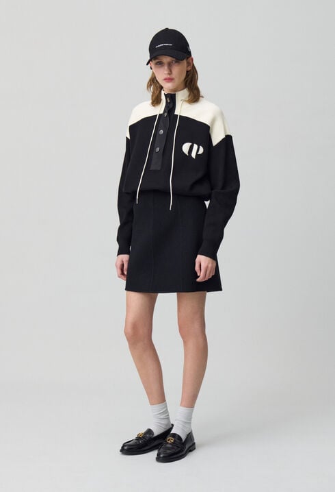 Minimum half-zip sweatshirt