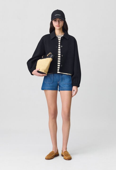 Short Shirt Collar Jacket