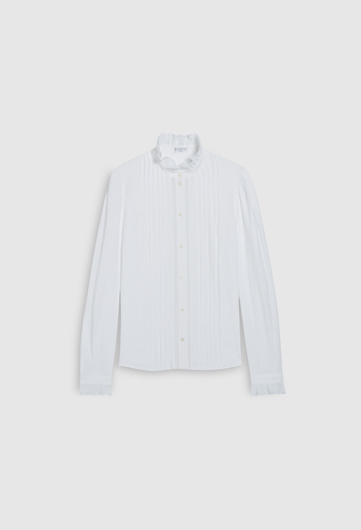 White cotton blouse