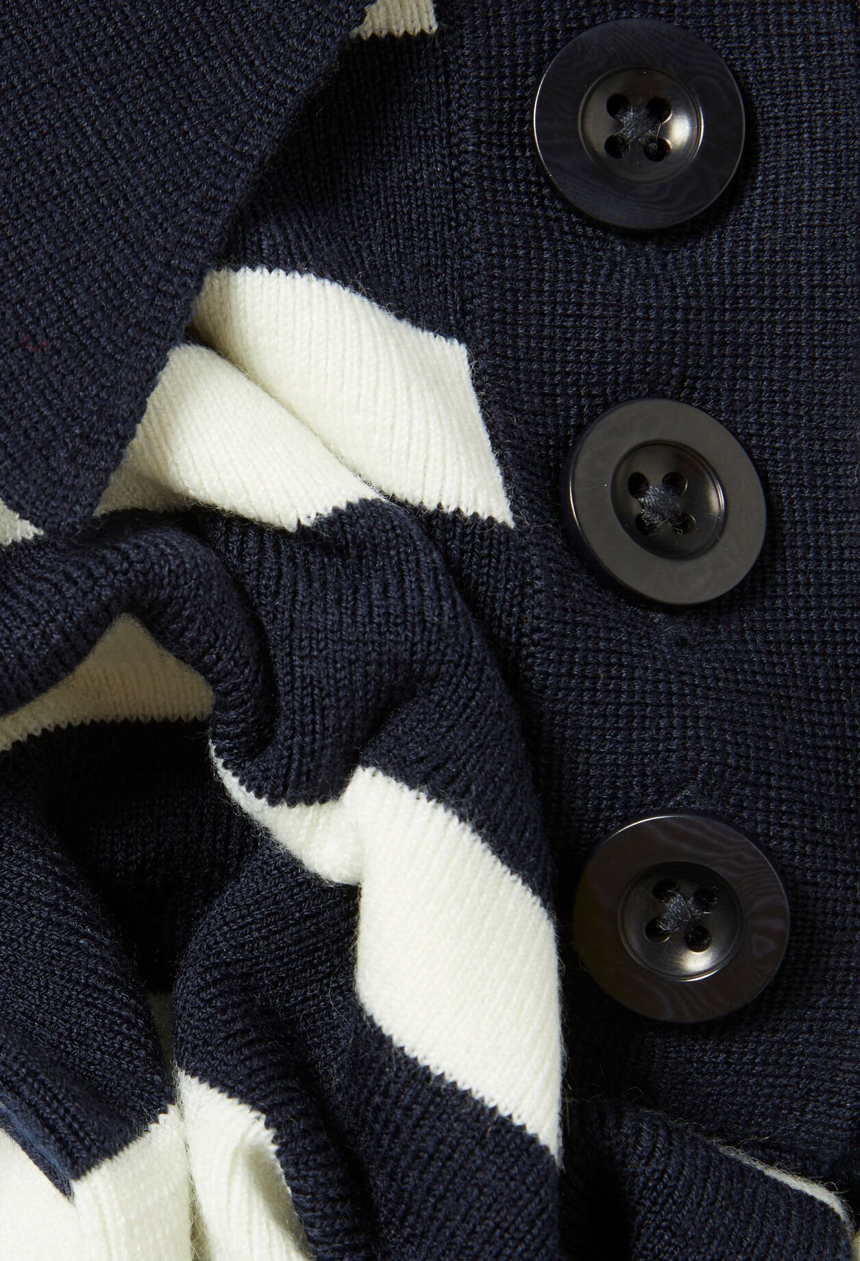 Fine Knit Polo Top