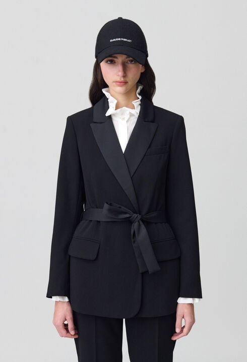 Belted Tailored Jacket