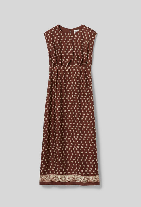 Printed maxi dress