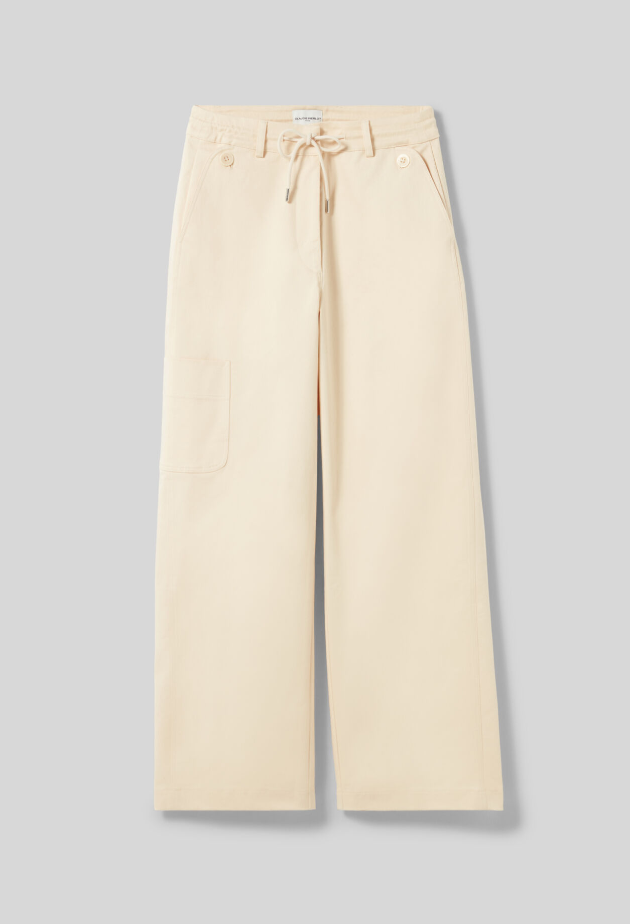 Low-rise cargo trousers