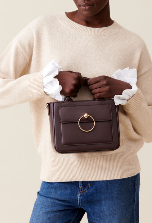 Anouck smooth leather chain bag