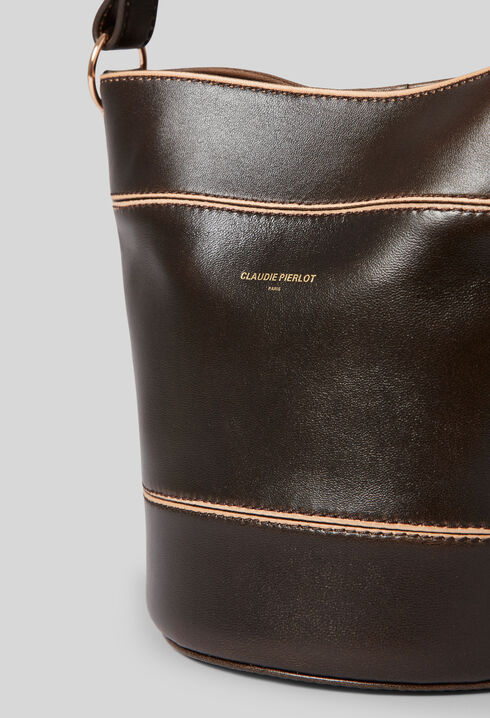 Solveig Leather Bucket Bag