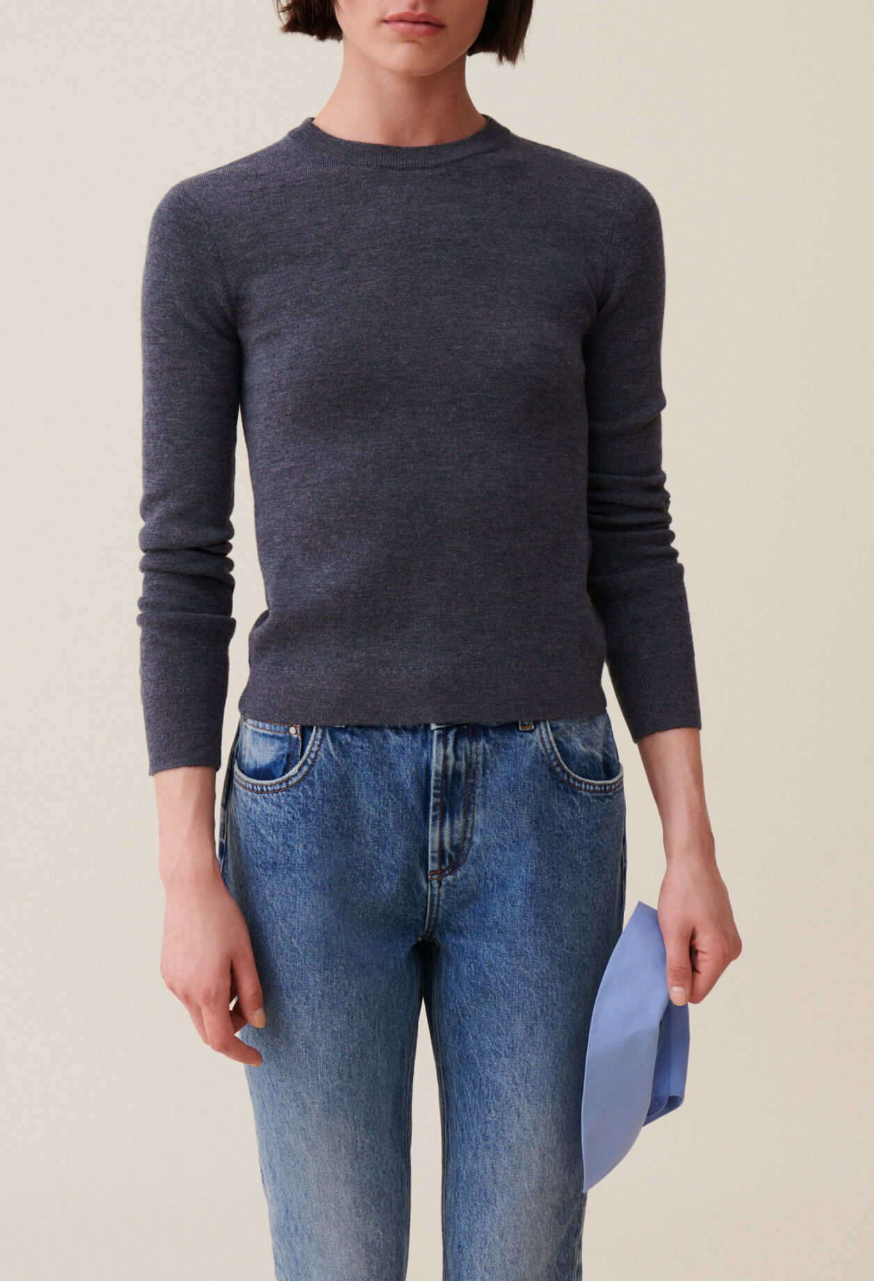 Jumper with Detachable Collar