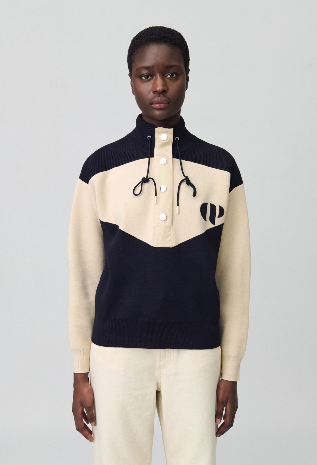 Minimum half-zip sweatshirt