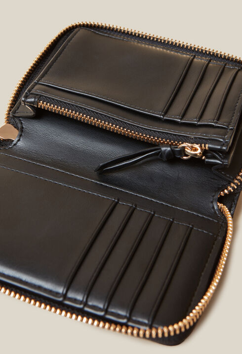 Quilted leather Alba wallet