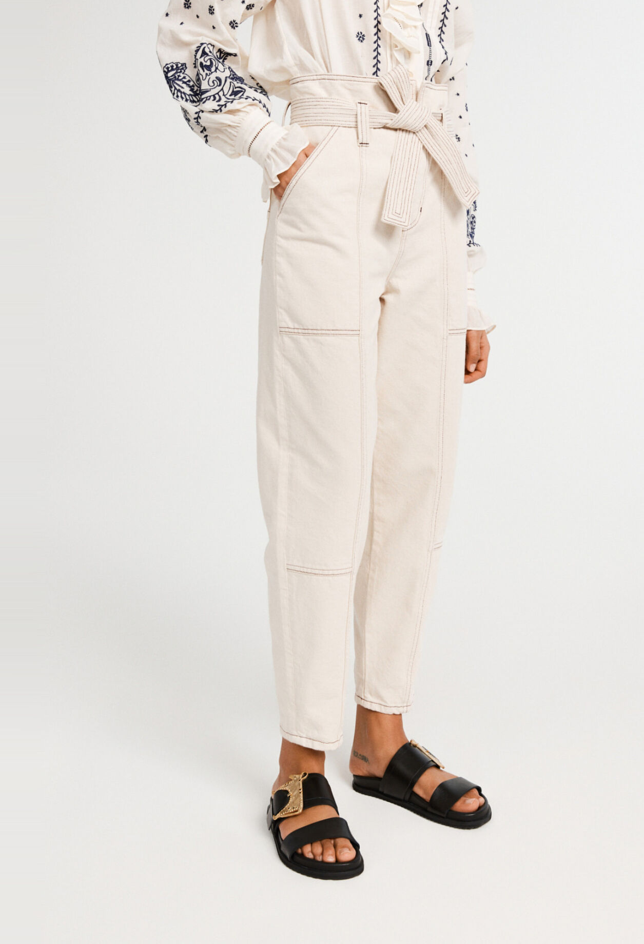 High-rise jeans