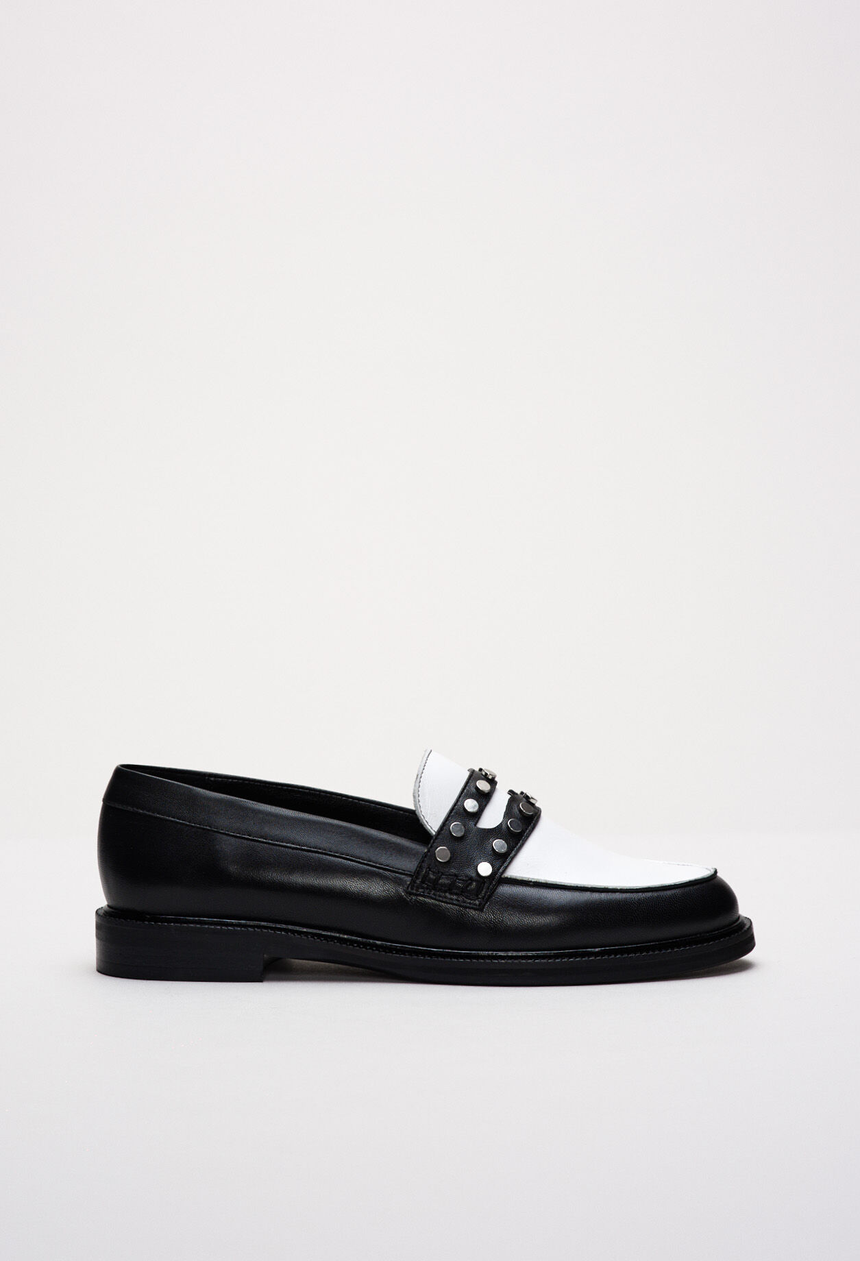 Studded loafers