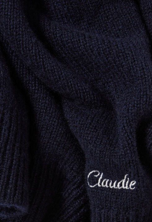 Scarf Collar Jumper