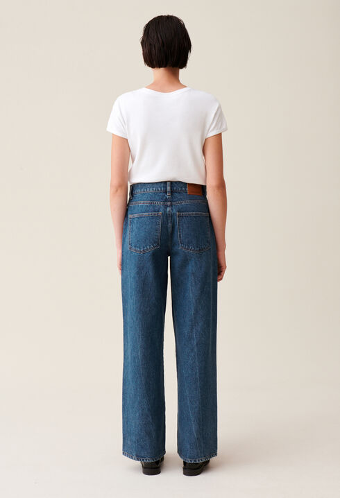 Michel jeans in dark baggy denim