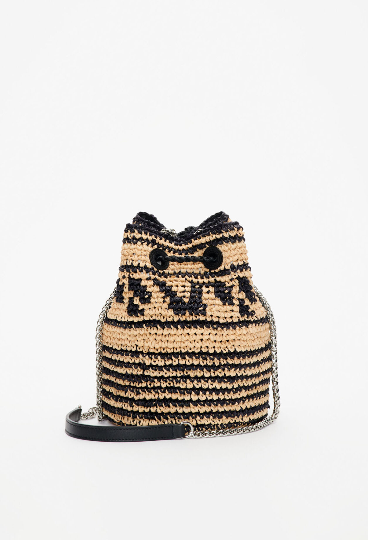 Raffia handbag