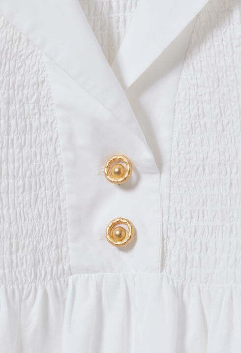 Ruffled blouse