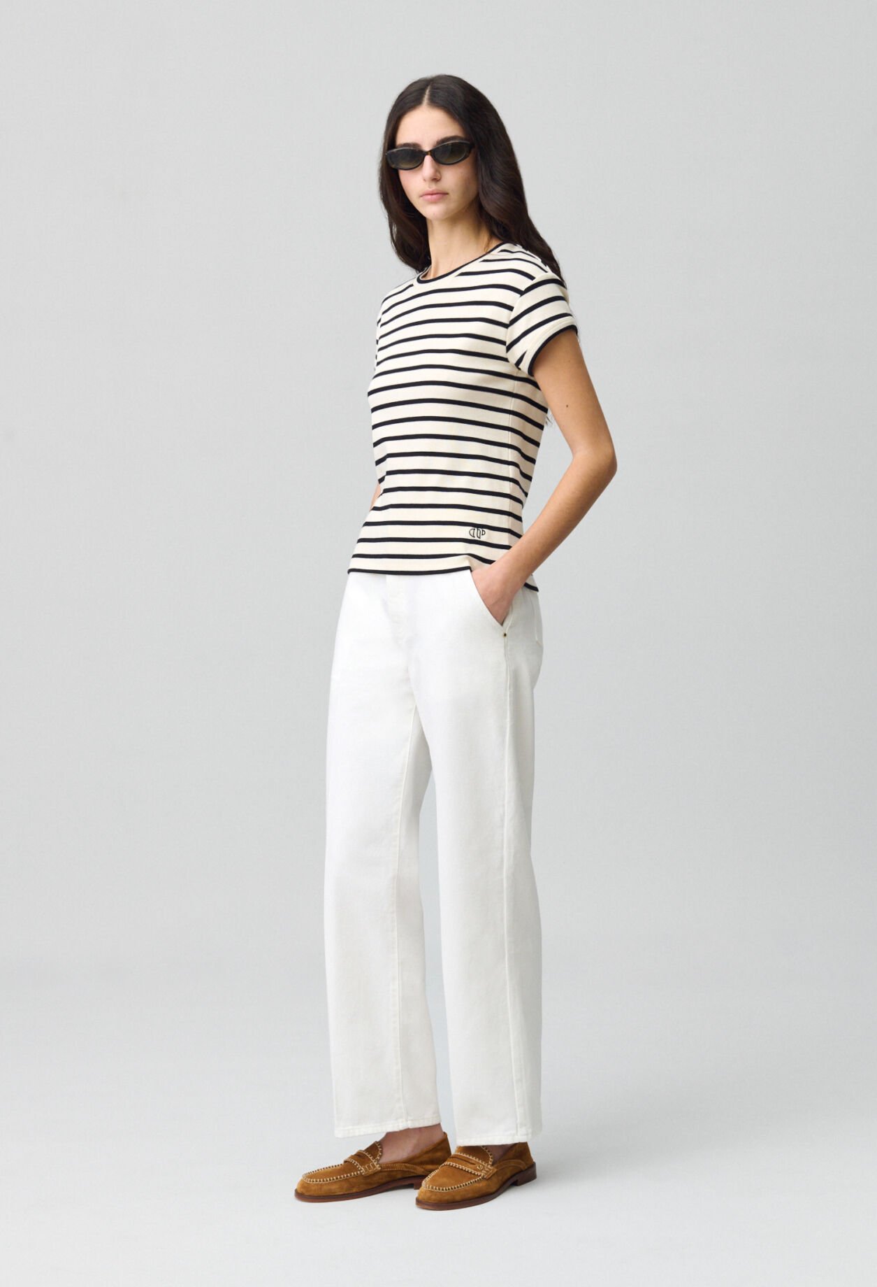 Striped Short Sleeve T-shirt