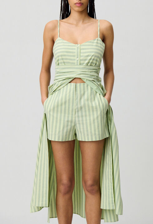 Long strappy dress